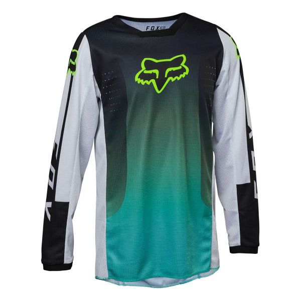 dinero Experto Escéptico Camiseta motocross FOX 180 Leed Teal Niño en Stock | iCasque.es