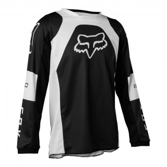 Camiseta Motocross FOX 180 Lux Black Nio