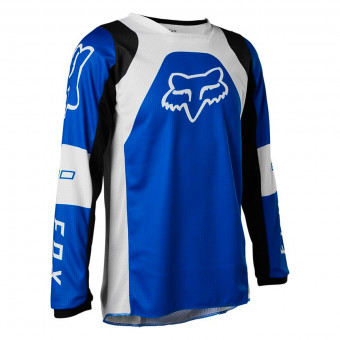 Camiseta Motocross FOX 180 Lux Blue Nio