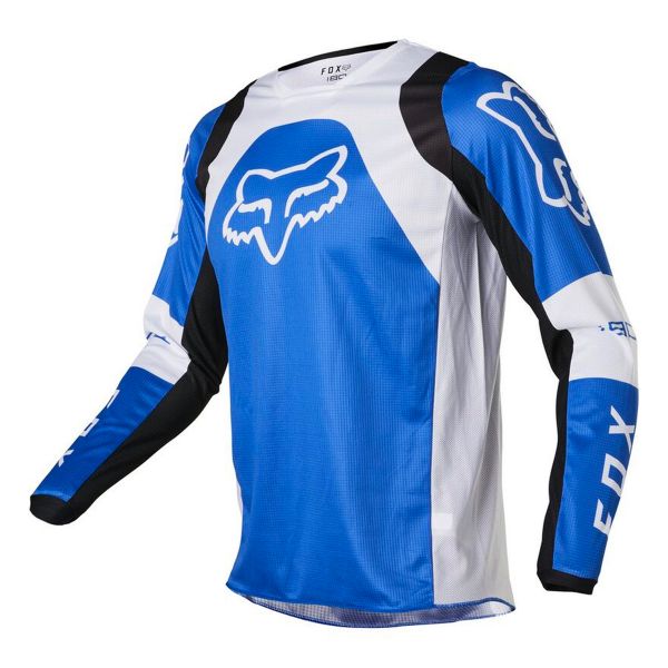 Camiseta Motocross FOX 180 Lux Blue