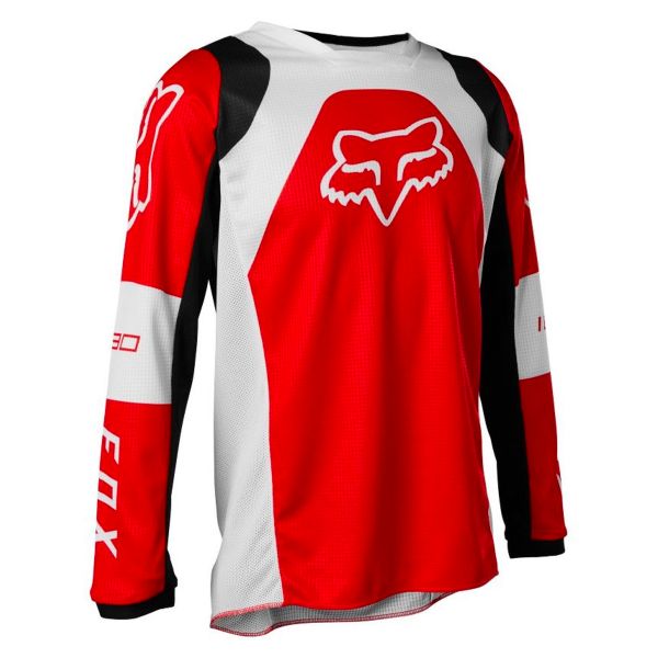 Camiseta motocross FOX 180 Lux Fluo Red Niño Al Mejor Precio | iCasque.es