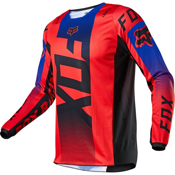 Camiseta Motocross FOX 180 Oktiv Fluo Red Ni�o