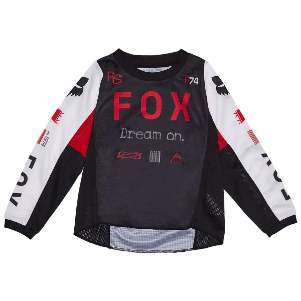 Camiseta Motocross FOX 180 Race Spec Flo Red Niño Camiseta Motocross FOX 180 Race Spec Flo Red Niño