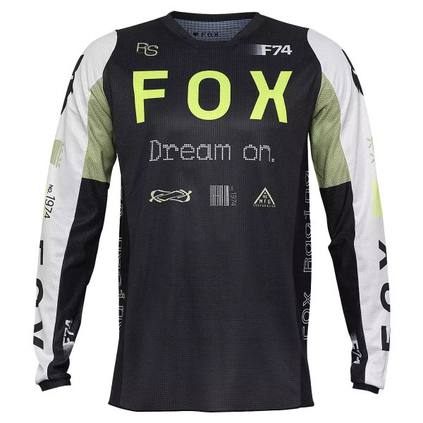Camiseta Motocross FOX 180 Race Spec Pale Green Camiseta Motocross FOX 180 Race Spec Pale Green