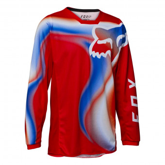 Camiseta Motocross FOX 180 Toxsyk Flo Red Nio