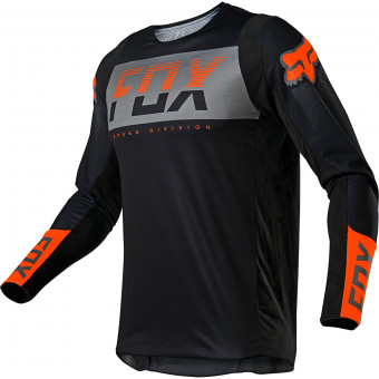 Camiseta Motocross FOX 360 Afterburn Black