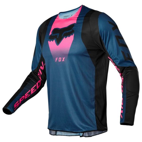 Camiseta Motocross FOX 360 Dier Dark Indigo