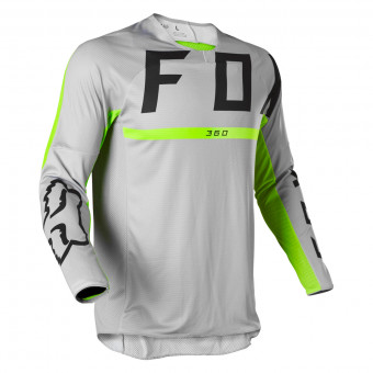 Camiseta Motocross FOX 360 Merz Steal Grey
