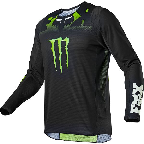 Camiseta Motocross FOX 360 Monster Black