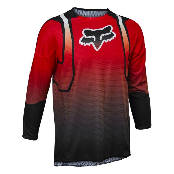 Camiseta Motocross FOX 360 Vizen Flo Red Ni�o