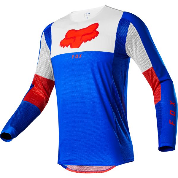 Camiseta motocross FOX Airline Pilr Blue Red Envío Inmediato | iCasque.es