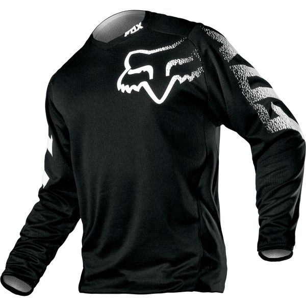Camiseta motocross FOX Blackout Black Niño Al Mejor Precio | iCasque.es