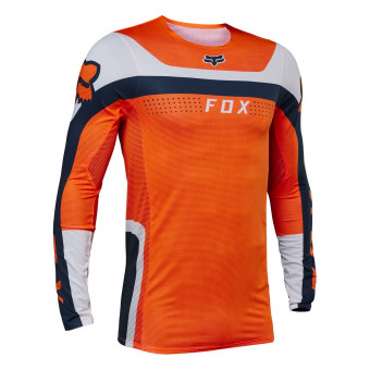 Camiseta Motocross FOX Flexair Effekt Flo Orange