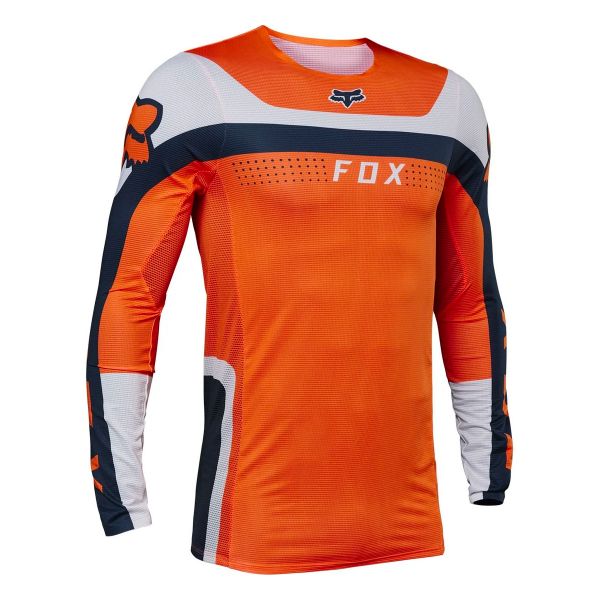 Camiseta Motocross FOX Flexair Effekt Flo Orange