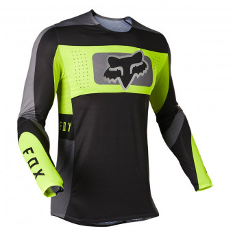Camiseta Motocross FOX Flexair Mirer Black Yellow