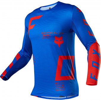 Camiseta Motocross FOX Flexair Rigz Blue