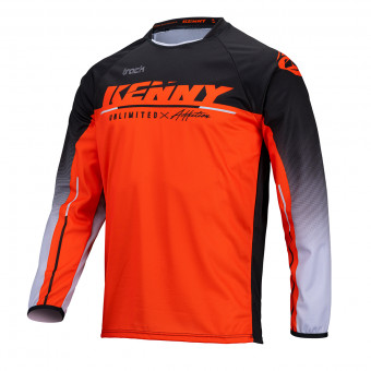 Camiseta Motocross Kenny Track Focus Orange Jersey