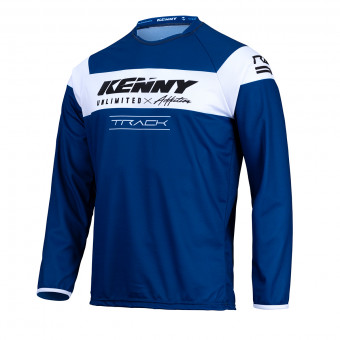 Camiseta Motocross Kenny Track Raw Navy Jersey Camiseta Motocross Kenny Track Raw Navy Jersey