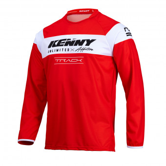 Camiseta Motocross Kenny Track Raw Red Jersey