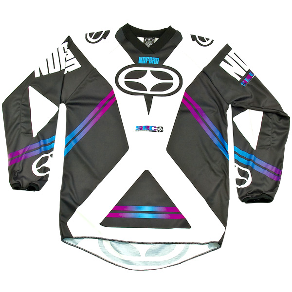 Camiseta Motocross No Fear Camiseta Cross Spectrum Black Blue