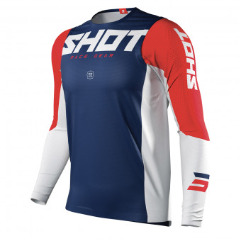 Camiseta Motocross SHOT Aerolite Airflow Navy