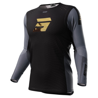 Camiseta Motocross SHOT Aerolite Honor Black Gold