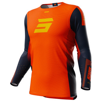 Camiseta Motocross SHOT Aerolite Honor Orange