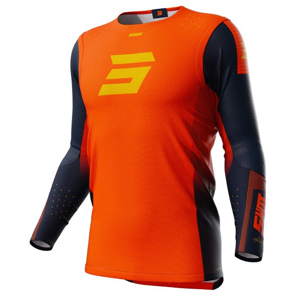 Camiseta Motocross SHOT Aerolite Honor Orange