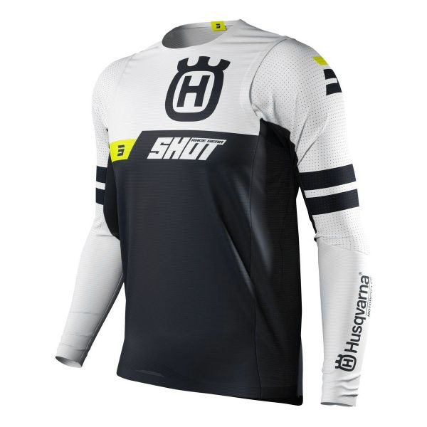 Camiseta Motocross SHOT Aerolite Husqvarna Limited Edition 2022 Black Camiseta Motocross SHOT Aerolite Husqvarna Limited Edition 2022 Black