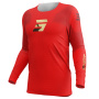 Camiseta Motocross SHOT Aerolite Space Rojo