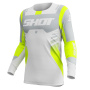 Camiseta Motocross SHOT Aerolite Sprint Gris