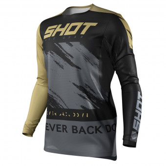Camiseta Motocross SHOT Contact Draw Gold