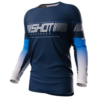 Camiseta Motocross SHOT Contact Indy Blue