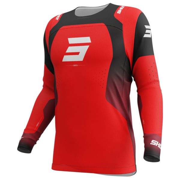 Camiseta Motocross SHOT Contactar con Ionyx Red