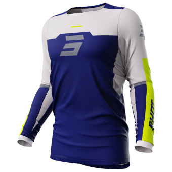 Camiseta Motocross SHOT Contact Iron Blue