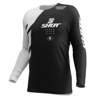 Camiseta Motocross SHOT Contacto Myst Black