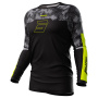 Camiseta Motocross SHOT Contact Patrol Black Neon Yellow