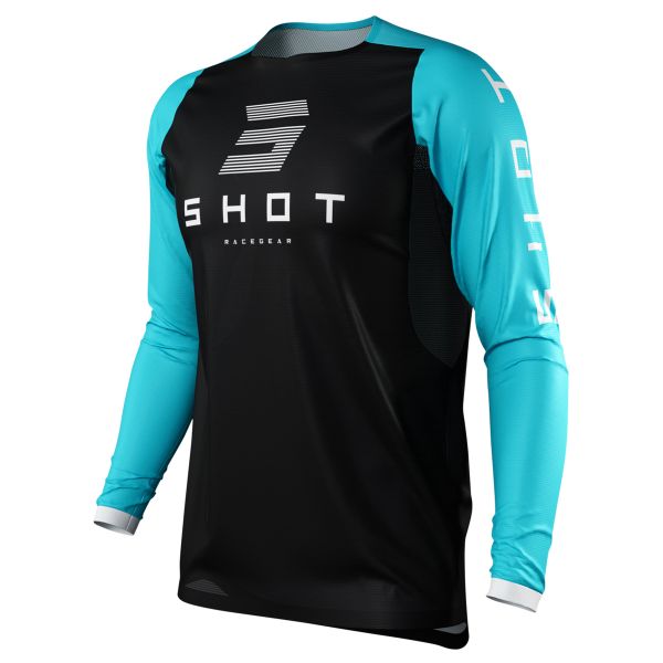 Camiseta Motocross SHOT Contact Shelly Turquoise
