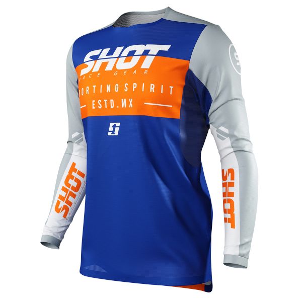 Camiseta Motocross SHOT Contact Spirit Navy