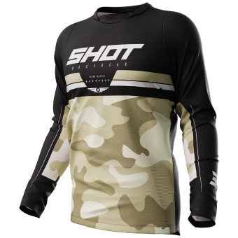 Camiseta Motocross SHOT Devo Battle Sand