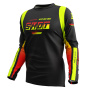 Camiseta Motocross SHOT Devo Block Amarillo Nen