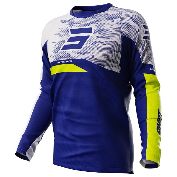 Camiseta Motocross SHOT Devo Matrix Blue