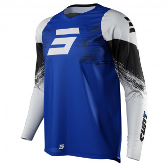 Camiseta Motocross SHOT Devo Raw Blue