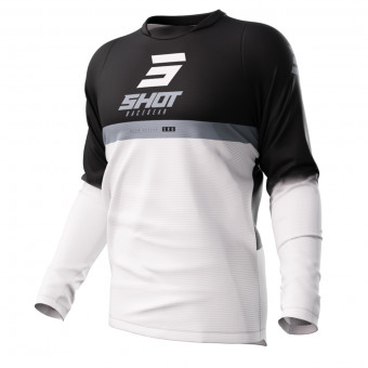 Camiseta Motocross SHOT Devo Reflex Black