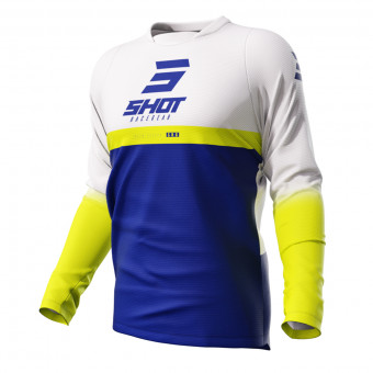 Camiseta Motocross SHOT Devo Reflex Blue