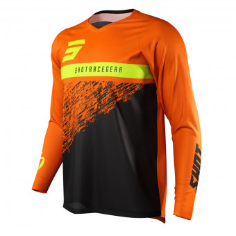 Camiseta Motocross SHOT Devo Roll Orange Nio