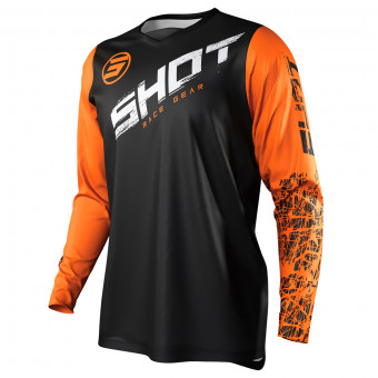 Camiseta Motocross SHOT Devo Slam Orange
