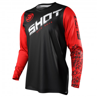 Camiseta Motocross SHOT Devo Slam Red