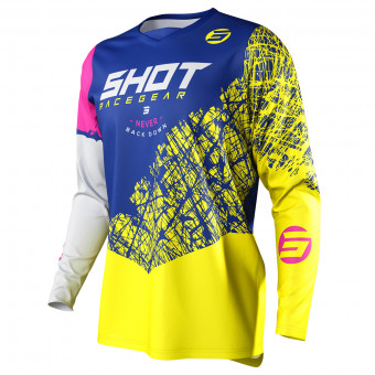 Camiseta Motocross SHOT Devo Storm Navy