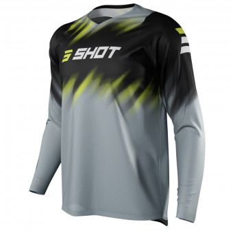 Camiseta Motocross SHOT Devo Versus Grey Nio